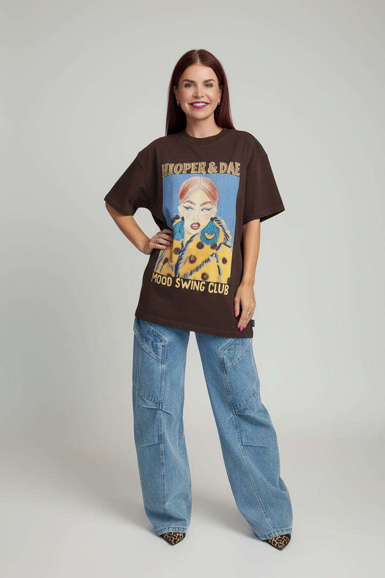 HARLOW BARREL JEANS - BLUE