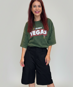 VEGAS OVERSIZED TEE - GREEN