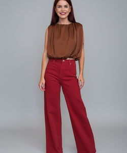 JOHANNA COLORED JEANS - RED