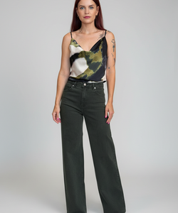 JOHANNA COLORED JEANS - KHAKI