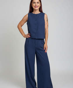 TRACY TROUSERS - BLUE
