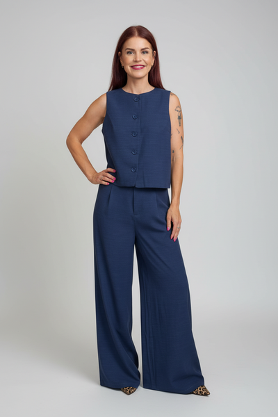 TRACY TROUSERS - BLUE