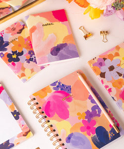 ATWTS | NOTEBOOK SPIRAL - FLOWER GARDEN