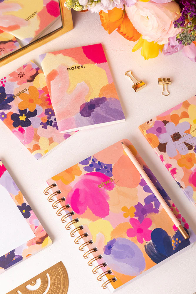 ATWTS | NOTEBOOK SPIRAL - FLOWER GARDEN
