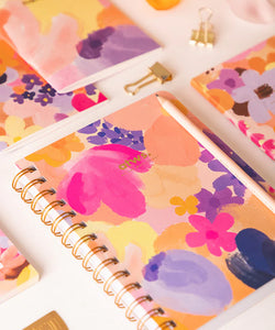ATWTS | NOTEBOOK SPIRAL - FLOWER GARDEN