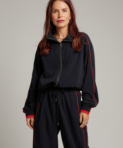MASHA TRACKING JACKET - NAVY