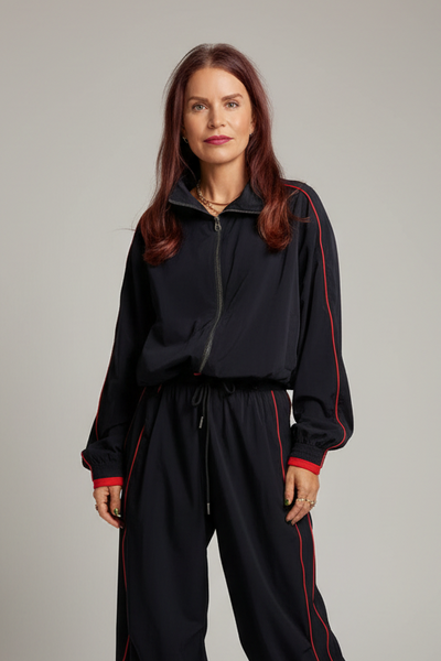 MASHA TRACKING JACKET - NAVY