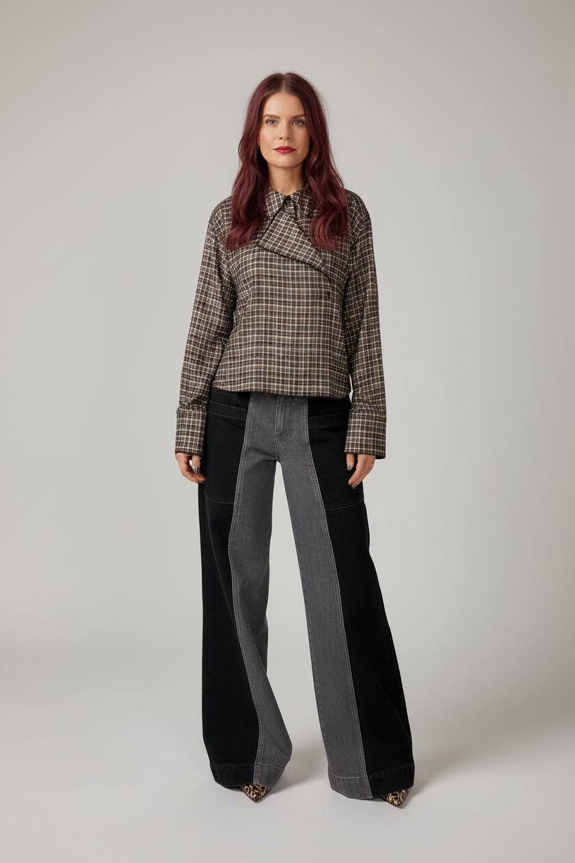 HARPER & YVE | MADELYNN JEANS - DARK/LIGHT GREY