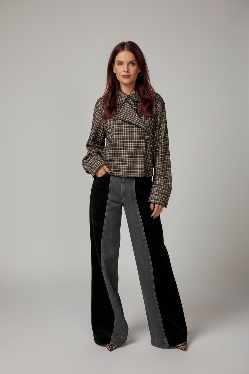 HARPER & YVE | MADELYNN JEANS - DARK/LIGHT GREY