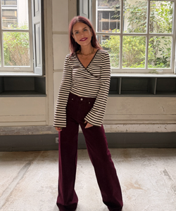 JOAN JEANS - BORDEAUX