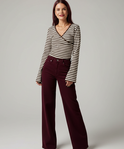 JOAN JEANS - BORDEAUX