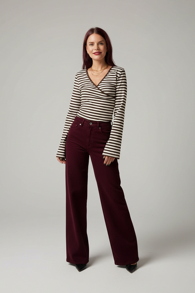 JOAN JEANS - BORDEAUX