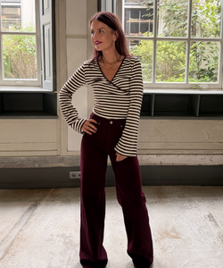 JOAN JEANS - BORDEAUX