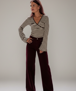 JOAN JEANS - BORDEAUX
