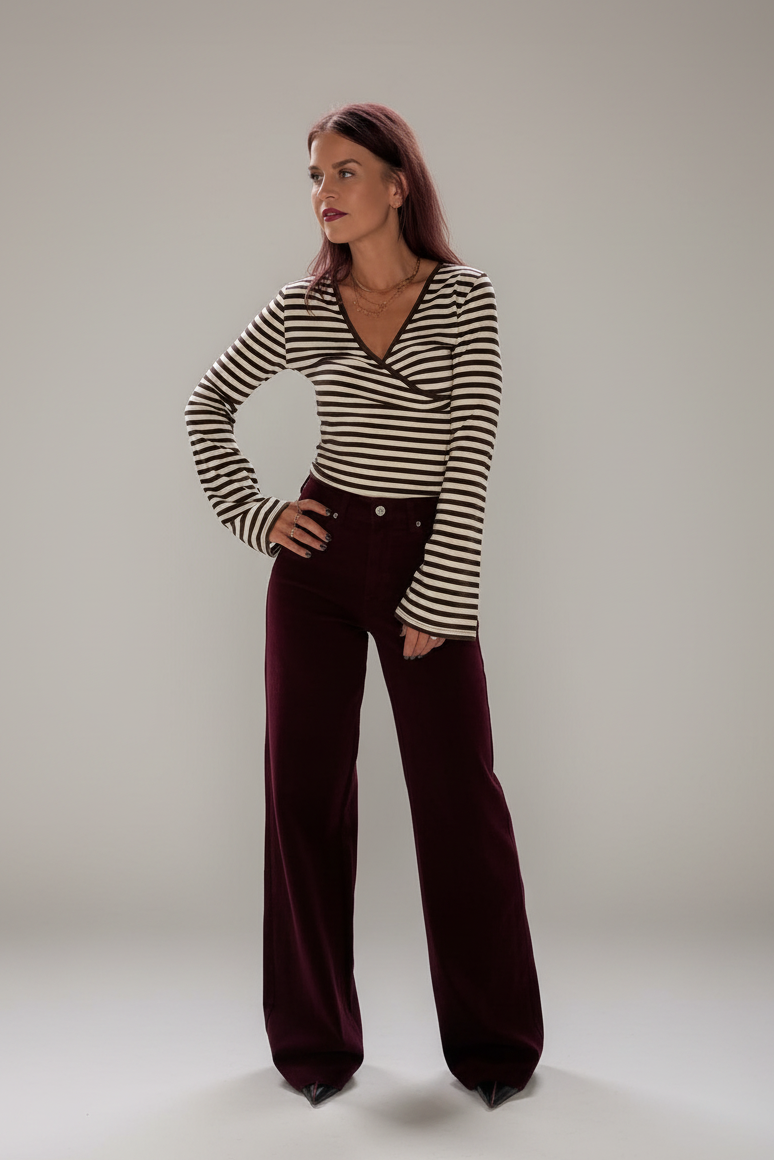 JOAN JEANS - BORDEAUX