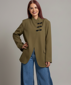 NOUSHA BLAZER - GREEN