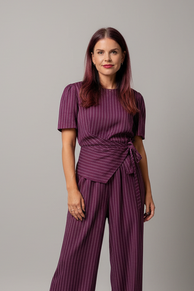 GAIA TIE TOP - FIG
