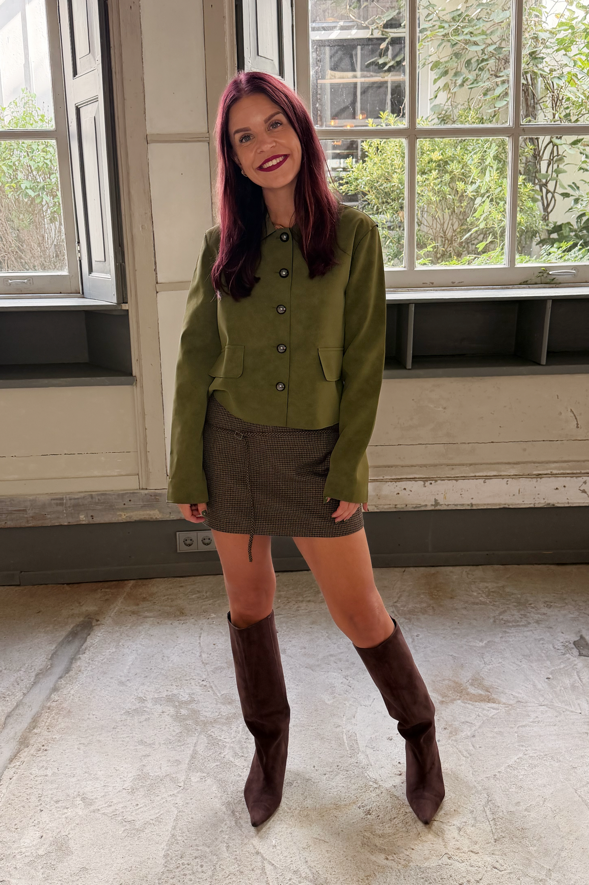 JORJA JACKET - GREEN