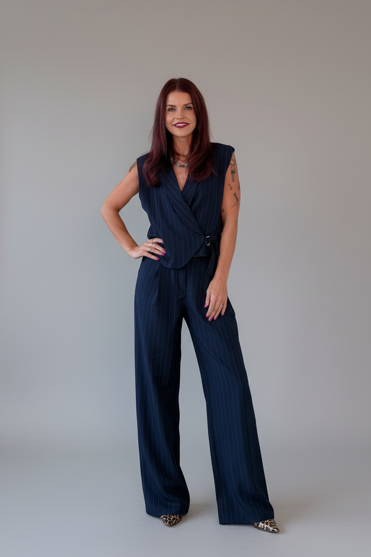 ZIVA GILET - NAVY