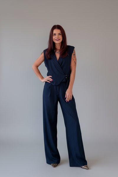 ZIVA PANTS - NAVY