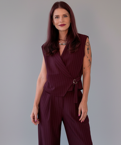 ZIVA GILET - BORDEAUX