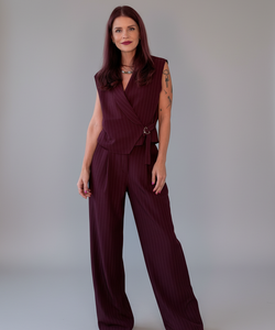 ZIVA GILET - BORDEAUX