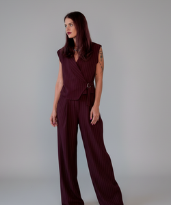 ZIVA GILET - BORDEAUX