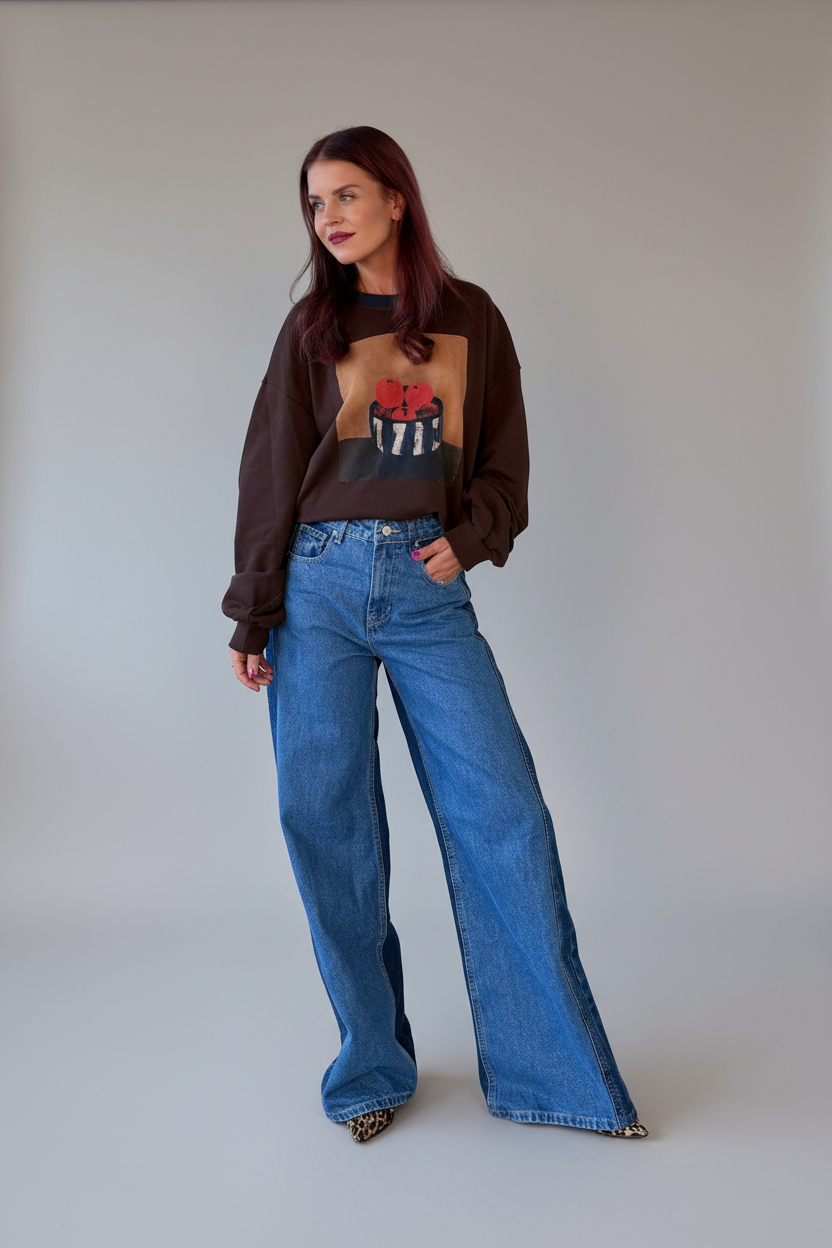 SOLA SWEATER - BROWN