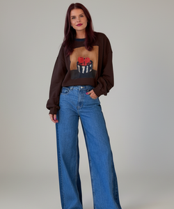 SOLA SWEATER - BROWN