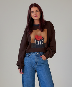 SOLA SWEATER - BROWN