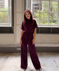 NEAT PANTS - BERRY