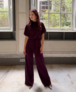 NEAT PANTS - BERRY