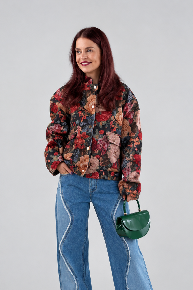 CAMERON WOVEN JACKET - MULTI