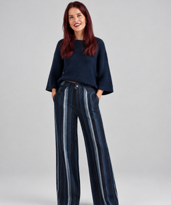 MIGNON WOOL PULLOVER - NAVY