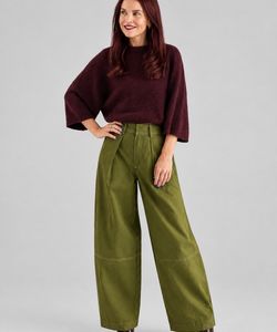 MIGNON WOOL PULLOVER - BORDEAUX