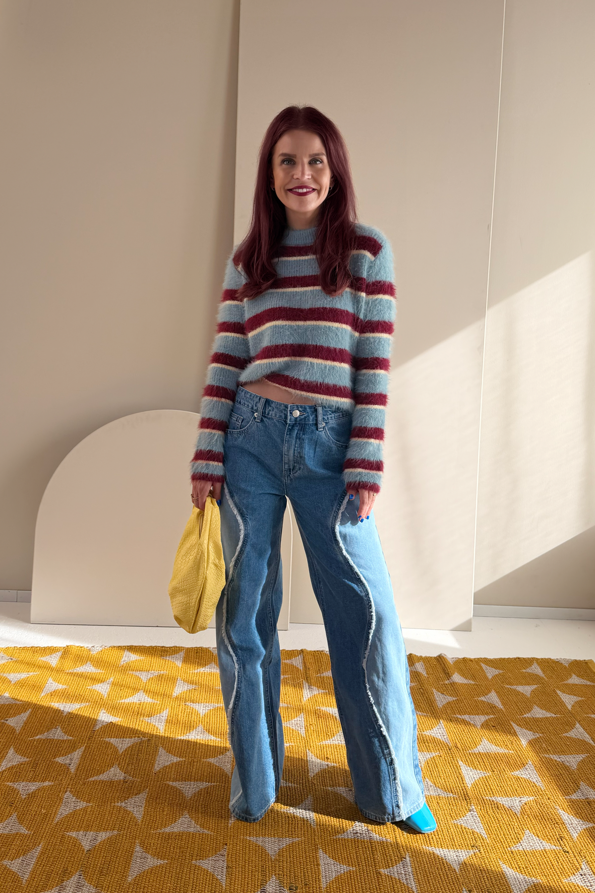 MARIELLE KNIT - BLUE