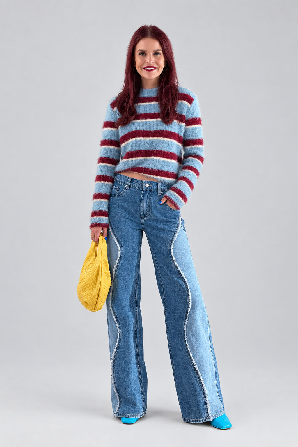 MARIELLE KNIT - BLUE