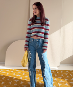 MARIELLE KNIT - BLUE