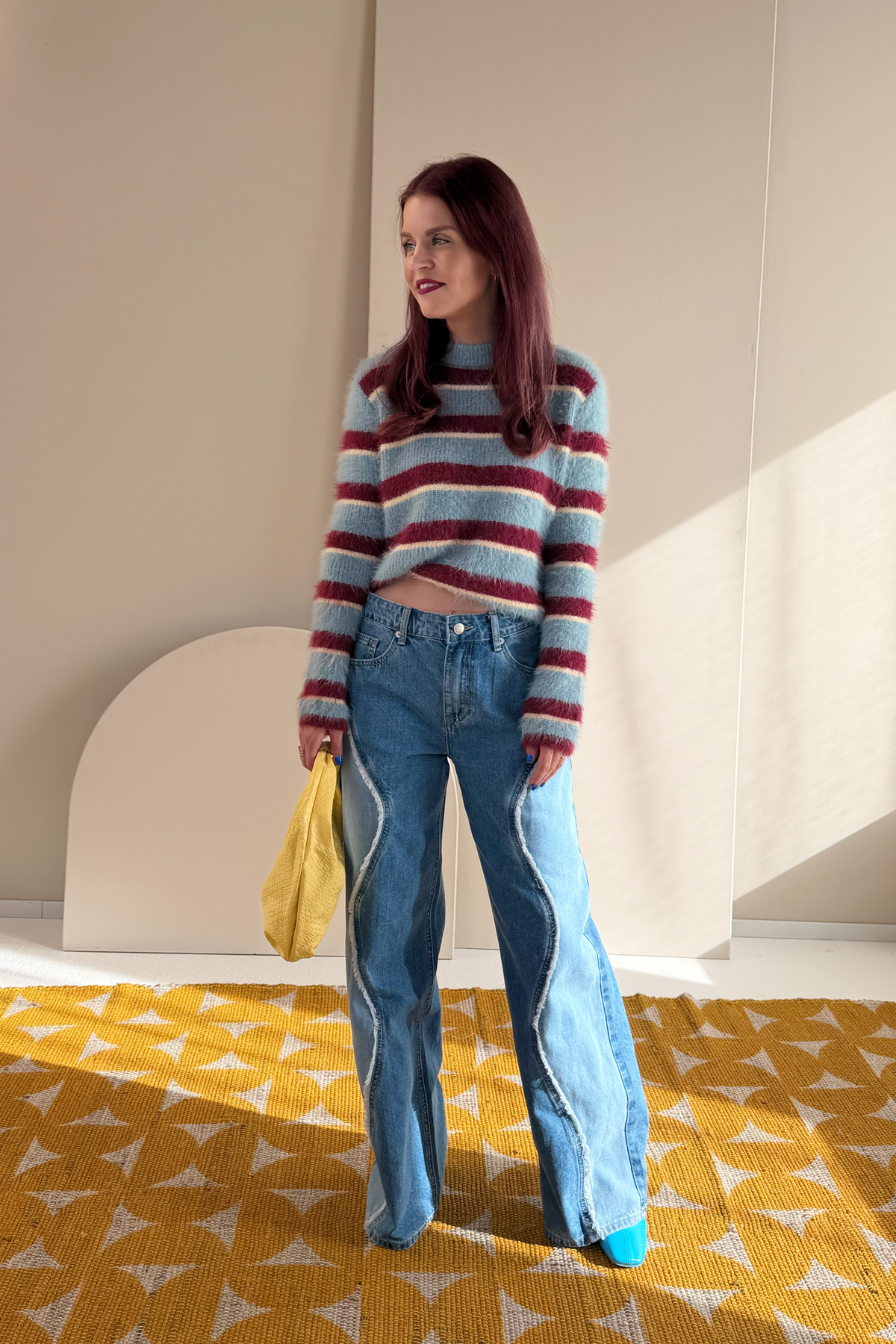 MARIELLE KNIT - BLUE