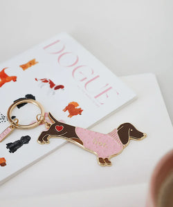 ATWTS | KEYCHAIN - HOT DASCHUND