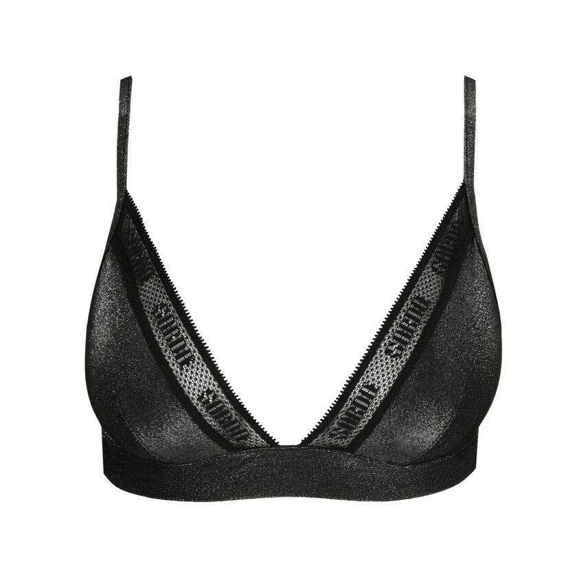 SARDA | CARRERAS PADDED BRALETTE - BLACK