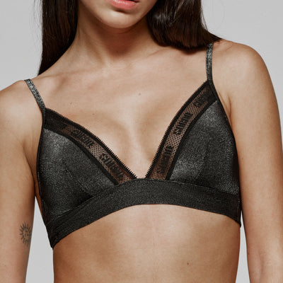 SARDA | CARRERAS PADDED BRALETTE - BLACK