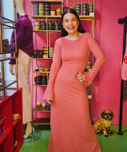 DRY LAKE | CHIC DRESS - DARK PINK