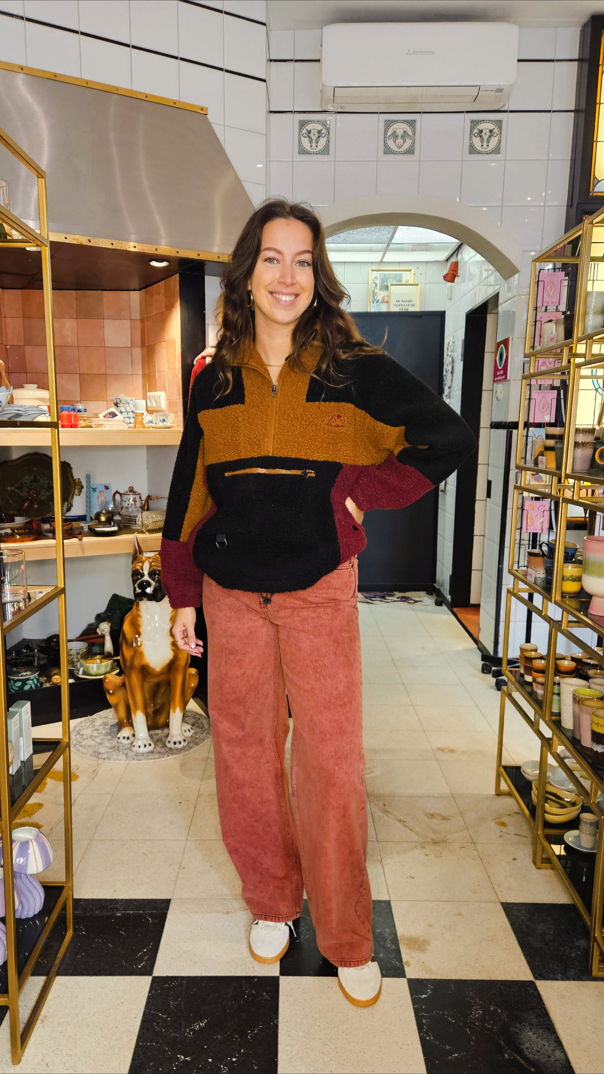 HARPER & YVE | YVE PANTS - BRICK RED