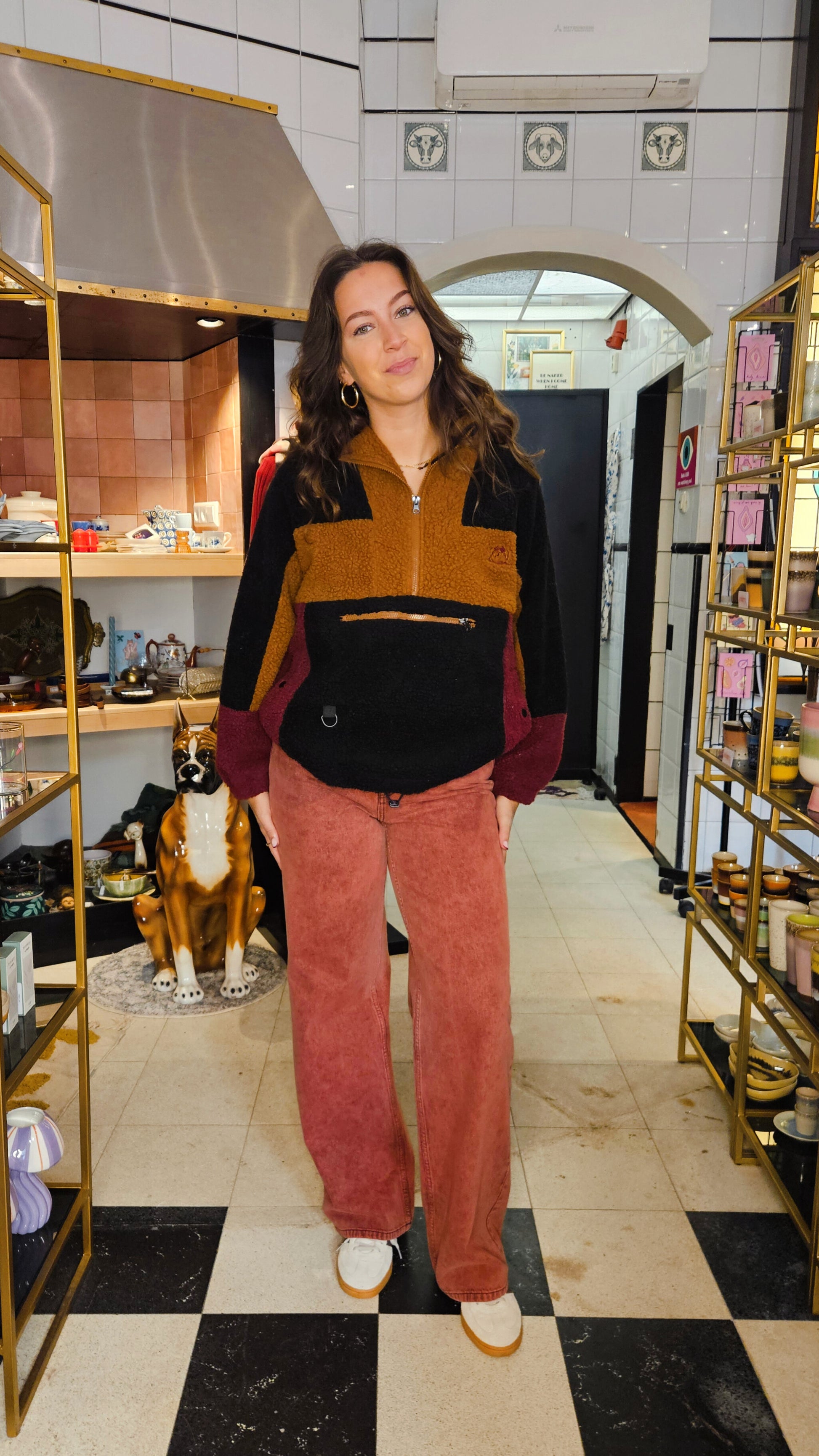 HARPER & YVE | YVE PANTS - BRICK RED