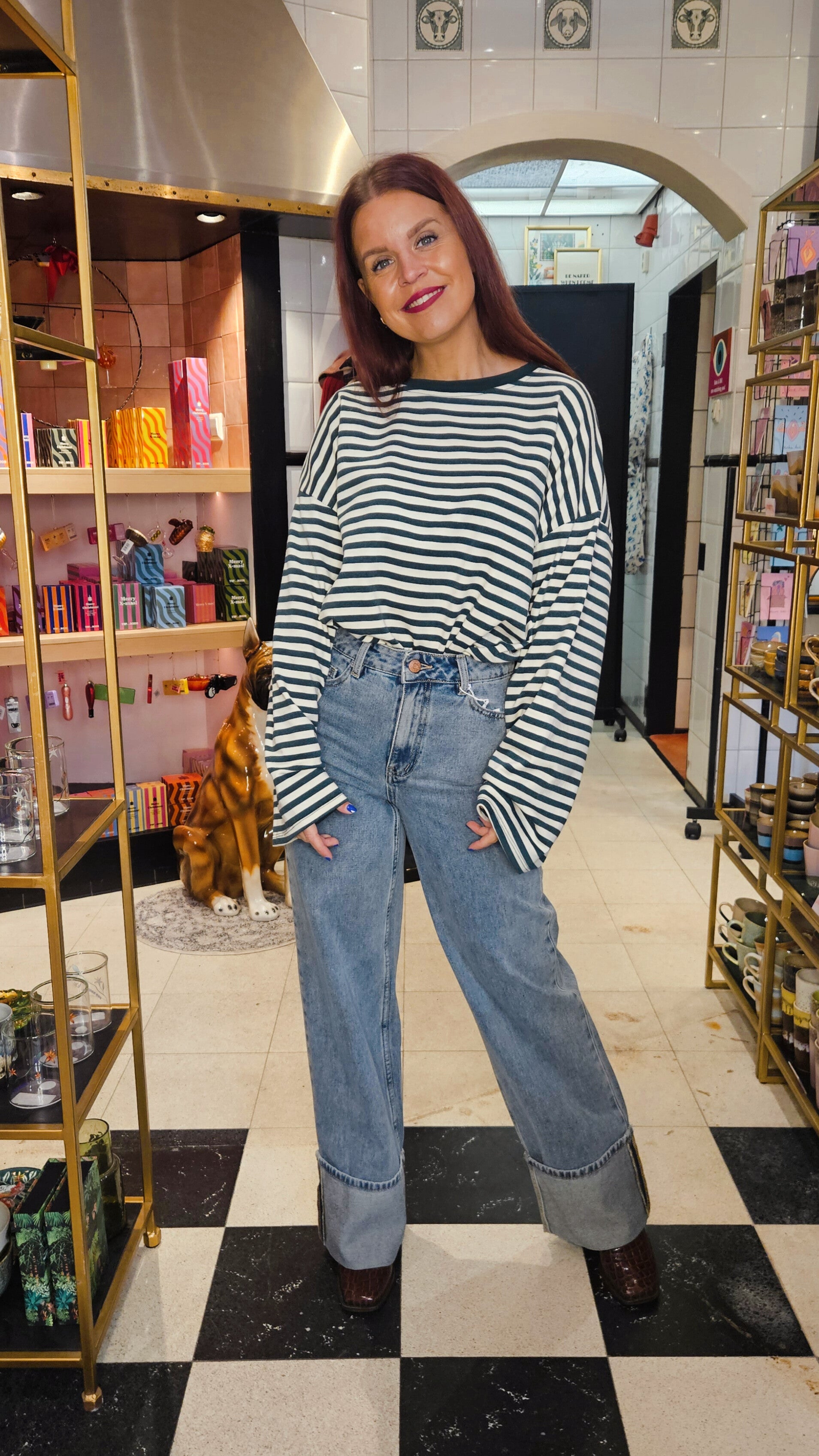 Y.A.S | TIRA HMW JEANS - LIGHT BLUE DENIM