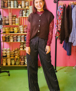 HARPER & YVE | ANNA PANTS - BLUE STRIPE