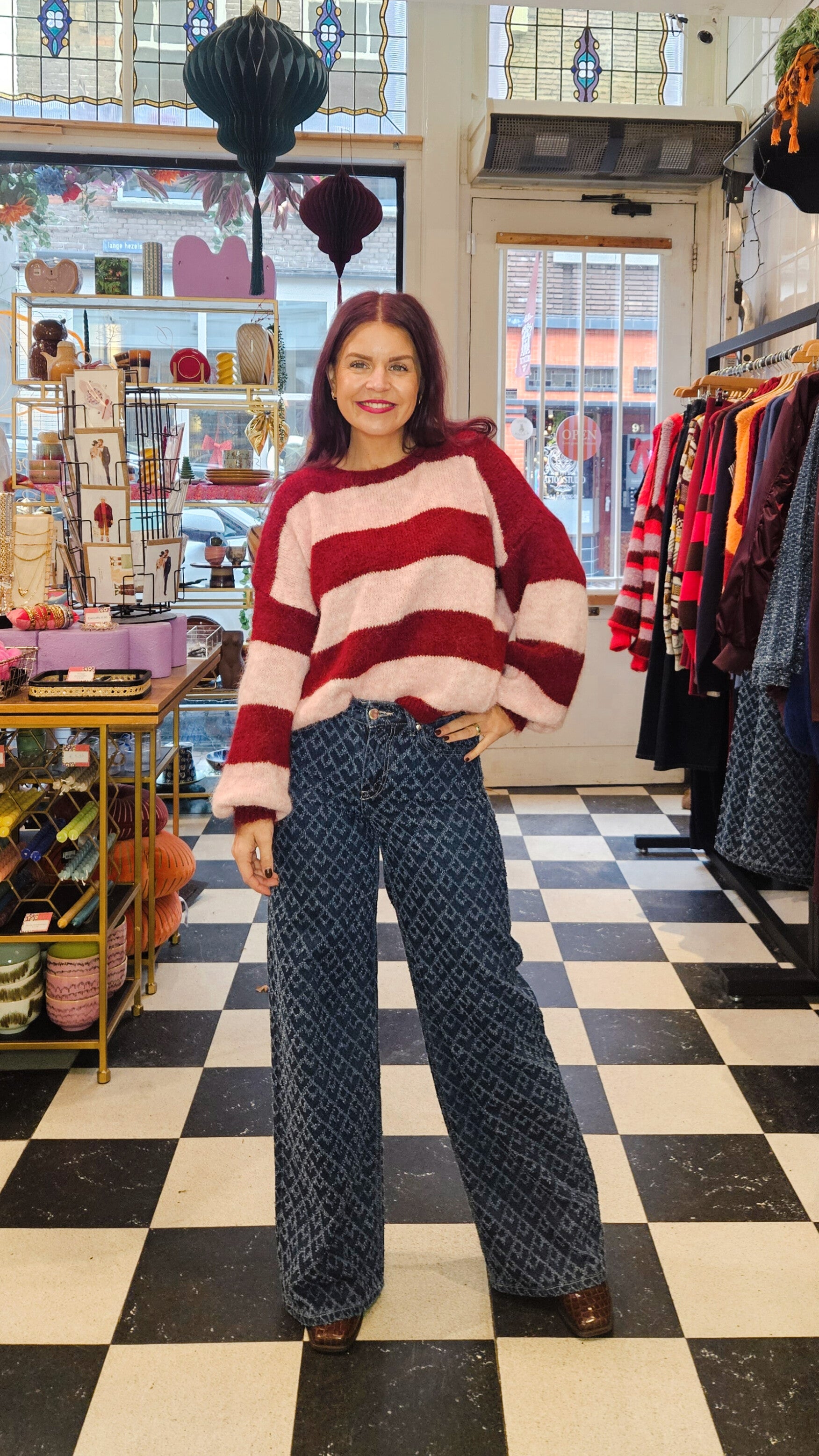 CELINE RELIEF JEANS - DARK BLUE