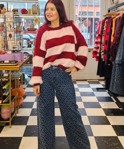 CELINE RELIEF JEANS - DARK BLUE