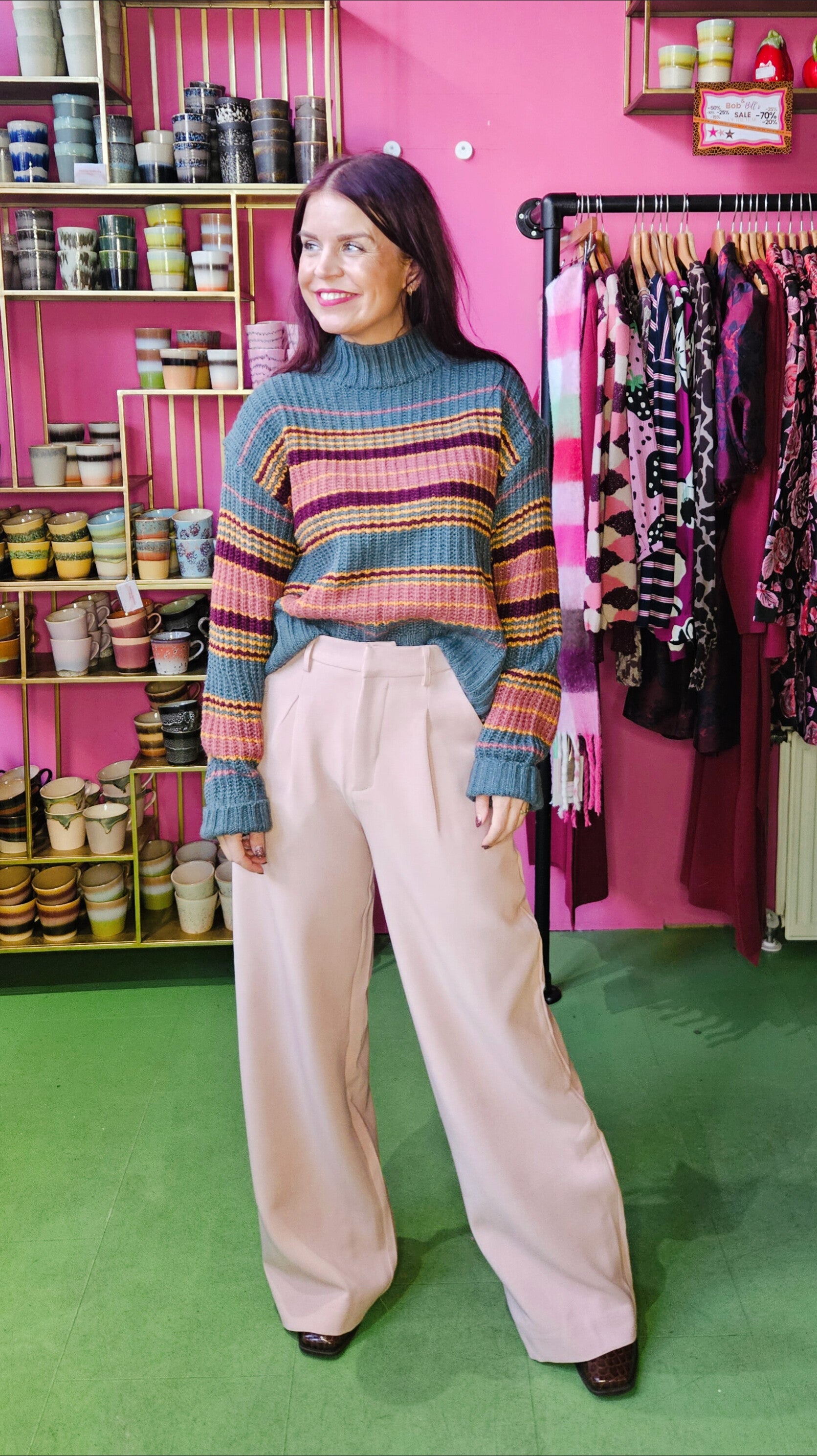 GREAT PANTS - MAUVE